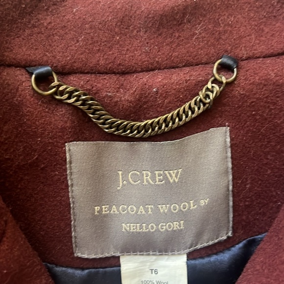 J Crew Nello Gori Peacoat 6 - Picture 2 of 2